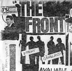 Detail: Promotional flyer for the Front’s “Gangland” cassette, 1984 (collection Dawn Hill Waxon)