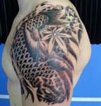 Detail: Bobby Lane tattoo work