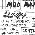 Detail: Mod Mania flyer, Sept. 18, 1982