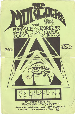 Flyer from the Swedish American Hall Sept 28 1985