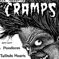 Detail: Cramps/Pandoras/TTH flyer