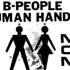 Detail: B-People/Human Hands flyer, Jan. 20, 1979 (collection David Klowden)