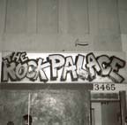 Detail: Rock Palace exterior, early ’80s (collection Jeff Benet)
