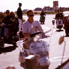 Detail: Scooters at Mount Soledad #21 (collection Mike McCarthy)