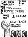 Town Criers/Blues by Five/the Event; San Diego Ballroom; May 2, 1987 (collection Corey)
