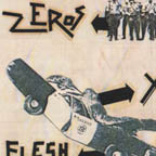Detail: Zeros/Flesheaters flyer
