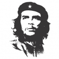 Che Guevara b&w portrait