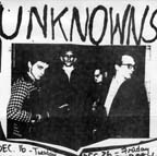 Detail: Unknowns flyer, 1980