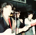 Detail: The Roosters at New Sounds 1985 / JP’s (collection Bart Mendoza)