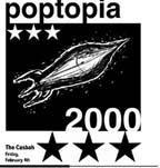 Detail: Poptopia 2000 flyer; the Casbah, Feb. 4, 2000 (collection Bart Mendoza)