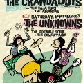 Flyer: Crawdaddys/Unknowns; Casbah, Sept. 2-3, 2011 (Marc Argenter)